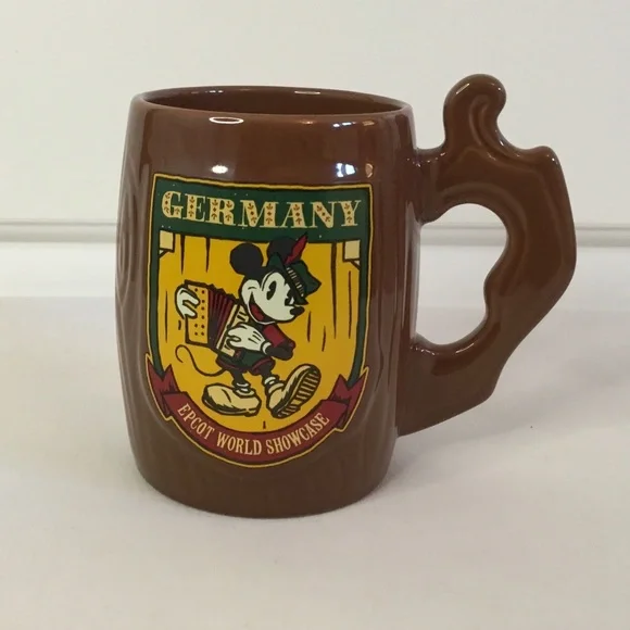 Disney World Epcot Germany Mickey Ceramic Coffee Mug - Picture 2 of 4